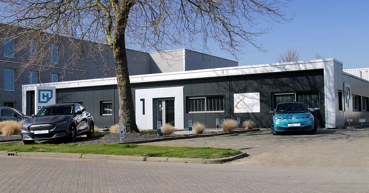 Het pand van IN2leasing aan De Langkamp 1 in Wijk bij Duurstede