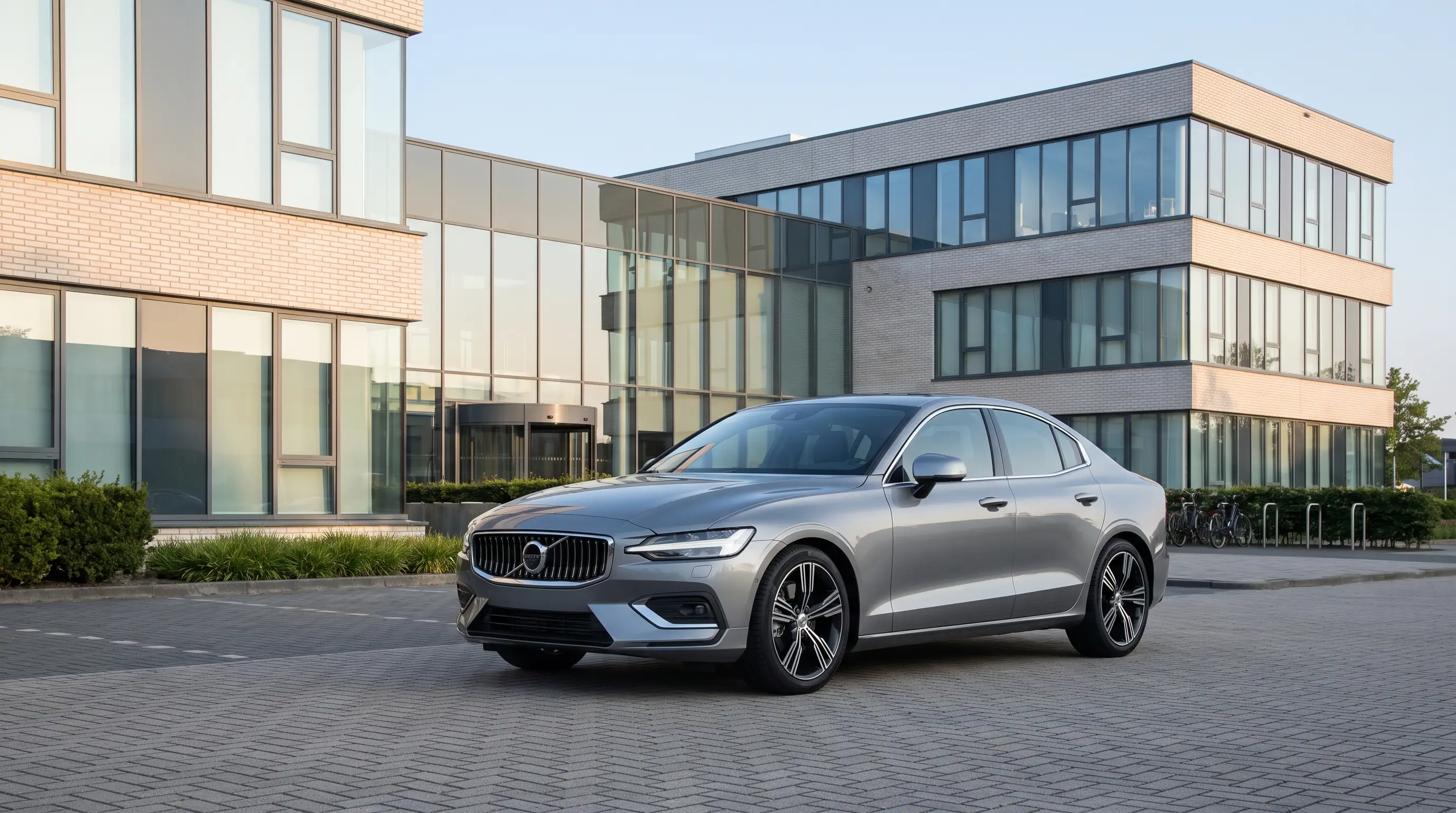 Zakelijke leaseauto voor een kantoorpand